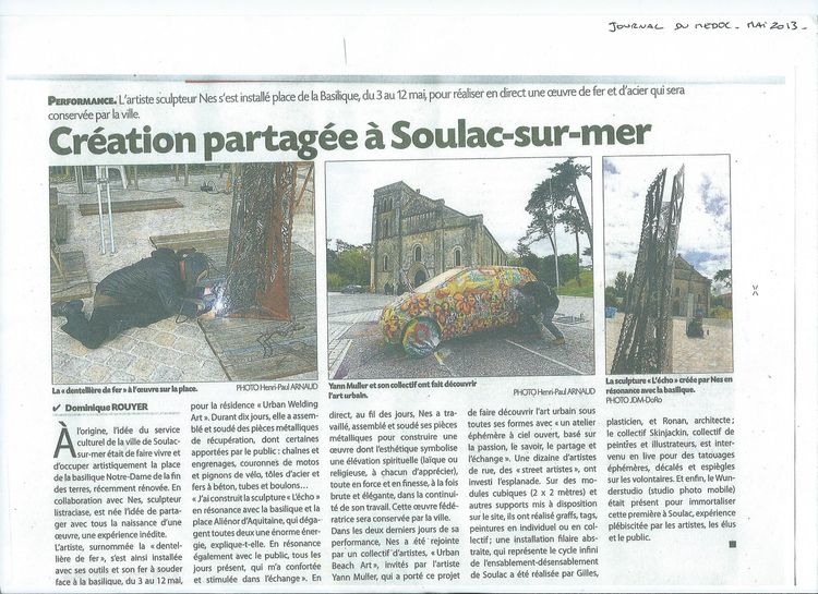 50-Journal du Medoc- Mai 2013-Urban Beach Art