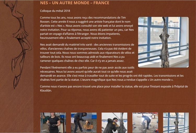 88-www.metalovacesta.cz-Metalové Sympozium-6/2018-Mladá Boleslav-République Tchèque- Sculpture : 